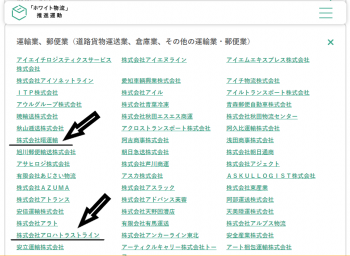 #ホワイト物流推進運動 #賛同表明 #国交省 #経産省 #農水省 #物流効率化 #ホワイトな労働環境